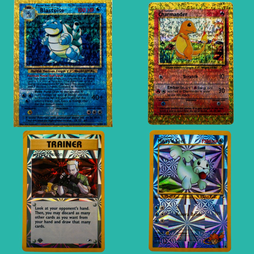 Collectabletoy's tweet photo. Collecting vintage Pokémon?

It’s not just cards — Pokémon vending machine stickers from the original era are popular with set builders too.

Our guide covers the early Pokémon collectibles collectors still chase 👉
https://t.co/idpeHqjirT

#PokemonCards #VintagePokemon https://t.co/l04F1LGTfl