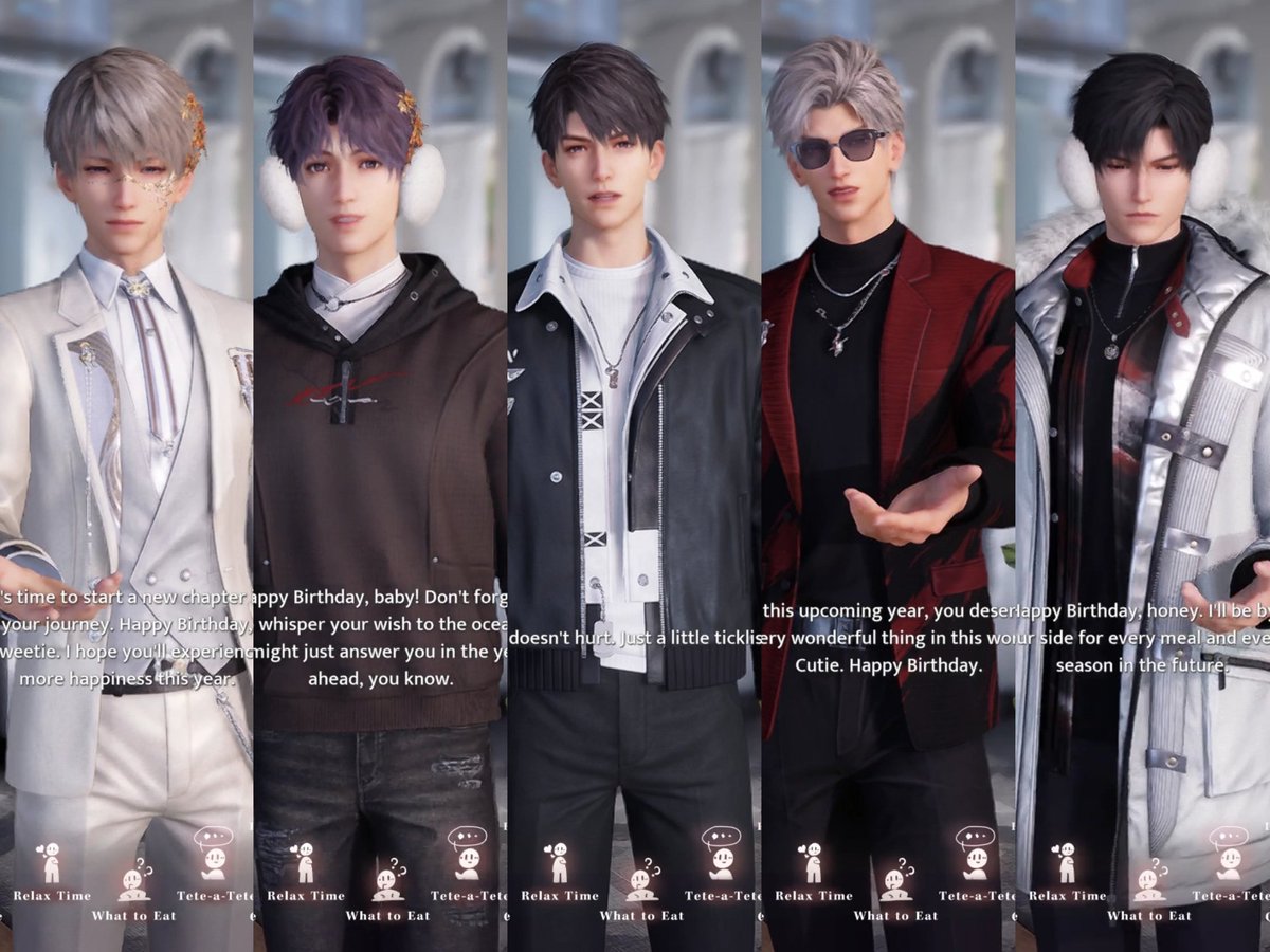 Cuma gege yg gak dandan ish:< sylus rafayel termaafkan karna pake aksesoris 👍🏻