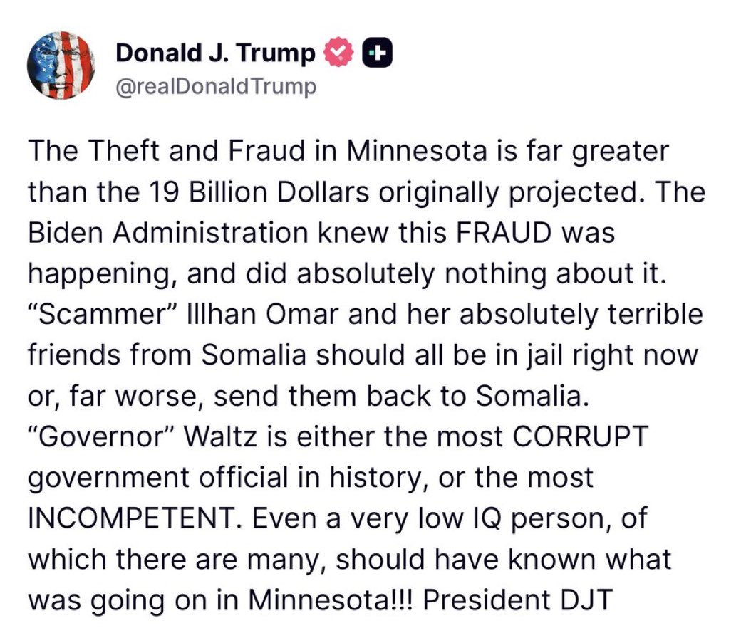 Trump already firing off bangers this morning.