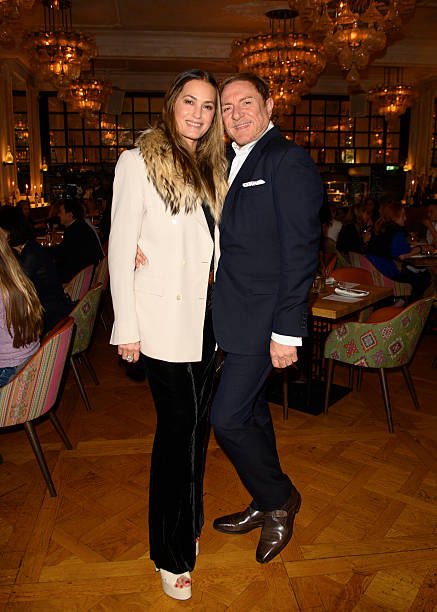 Yasmin Le Bon and Simon Le Bon attend an evening with London Chamber Orchestra at Sucre Soho on January 29, 2026 in London, England