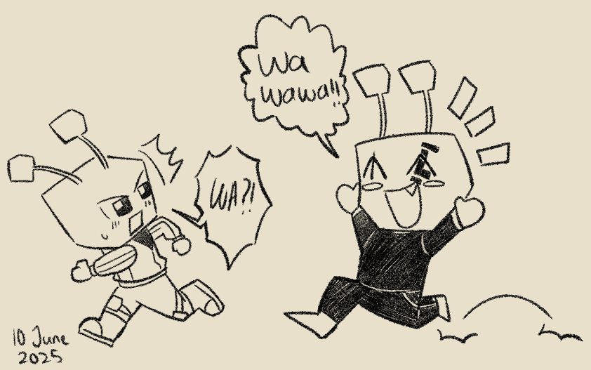 [Mini + Redemption AU]
#adujojo