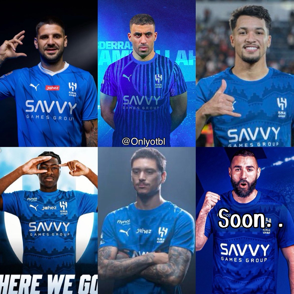 مهاجمين الهلال في عهد الصندوق 

ميترو 52 مليون يورو
ليوناردو 40 مليون يورو
نونيز 60 مليون يورو "بالإضافات
ميتي 30 مليون يورو
عبدالرزاق حمدالله - مباراة 1 فقط 😂

المجموع 942 مليون ريال يعني حوالي مليار ريال

كريم بنزيما مصادر تؤكد أقترابه من التوقيع 
مع نادي الهلال .. اقسم بالله