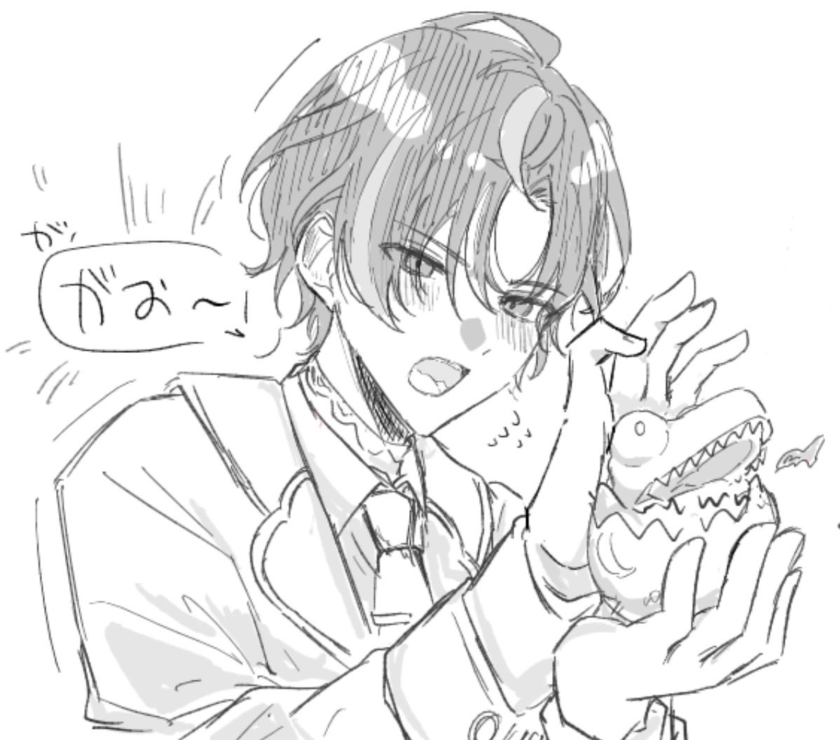 O_uso_'s tweet image. 絵チャ 季肋🎨