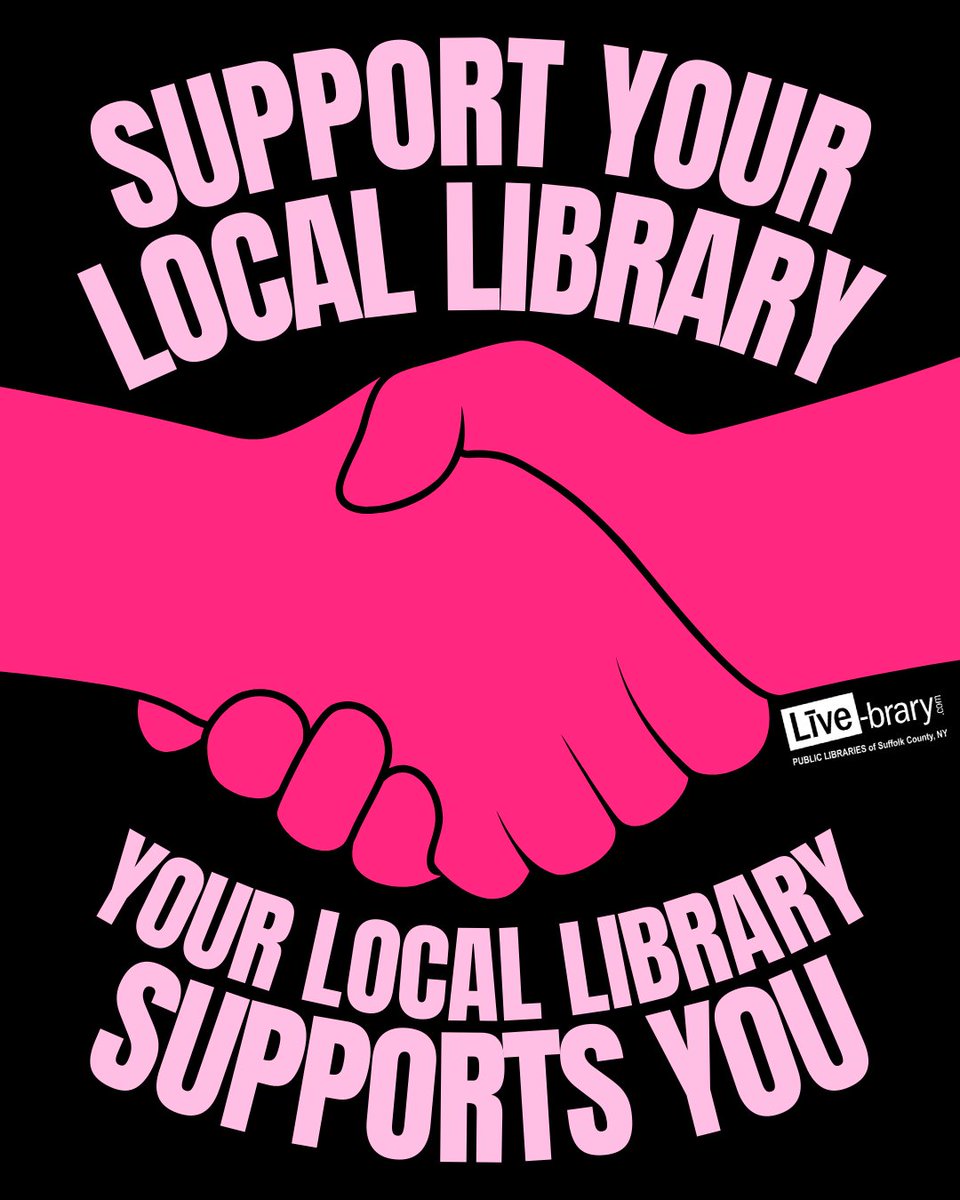 Livebrary | Suffolk County Library System tweet media