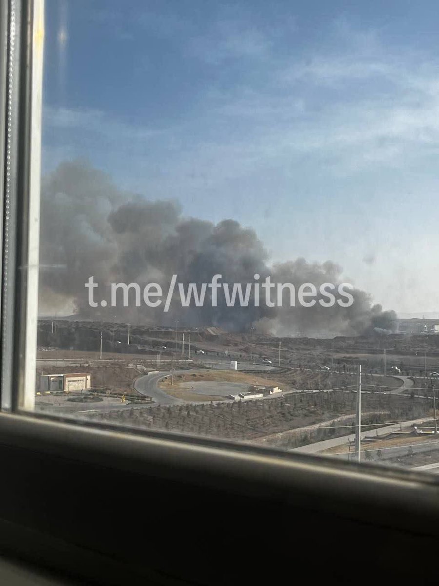 IntelDudee's tweet image. 🇮🇷‼️ URGENTE— Explosiones detectadas en Parand, Irán.