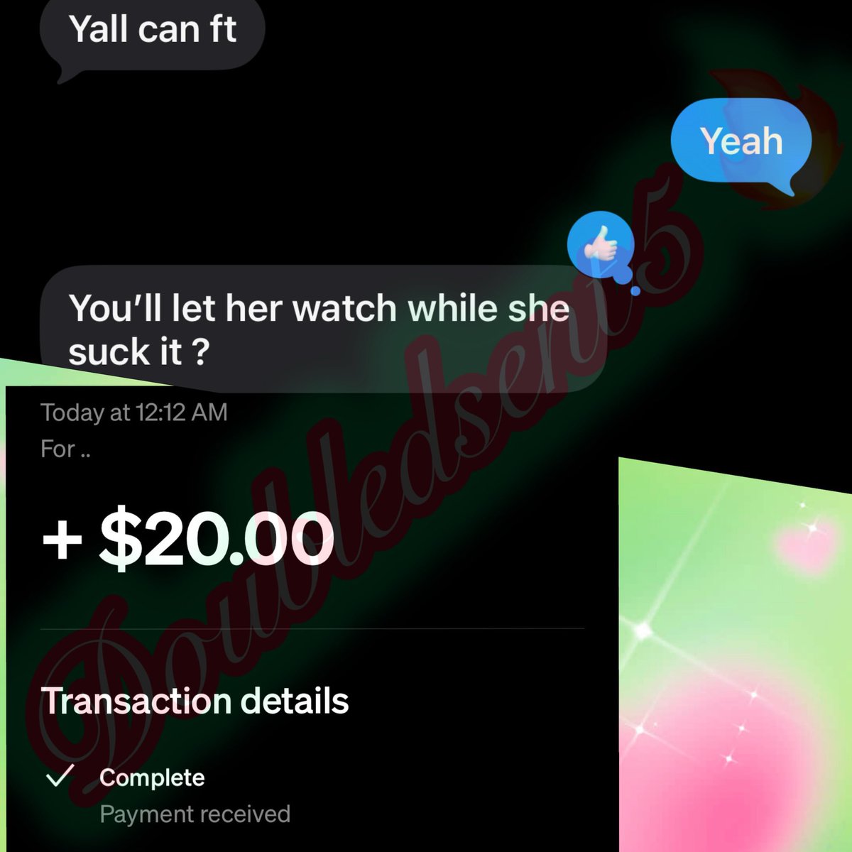 They asked. They paid. They got exactly what they wanted.