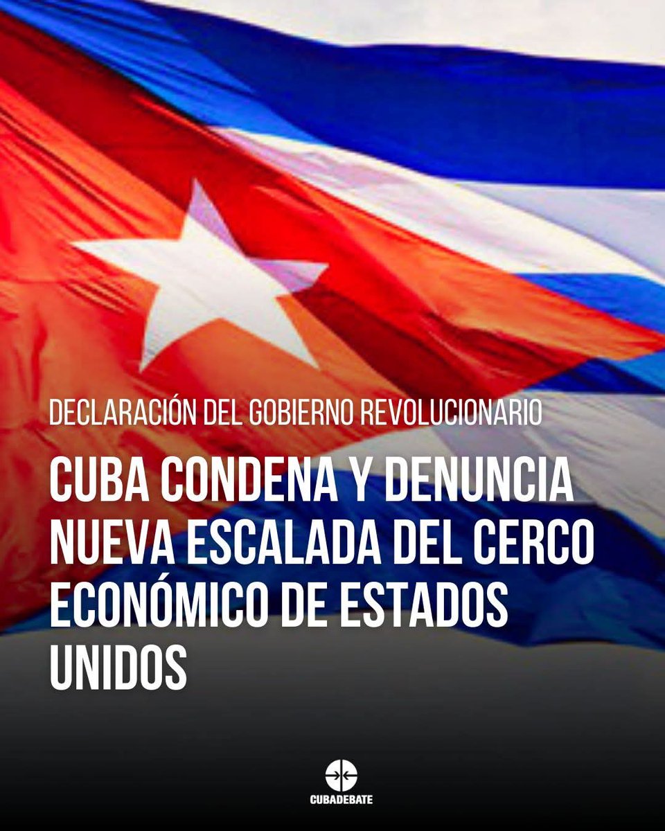 Venceremos!!!
#UnidosPorCuba
<a href="/MitransCuba/">Ministerio del Transporte de Cuba</a>