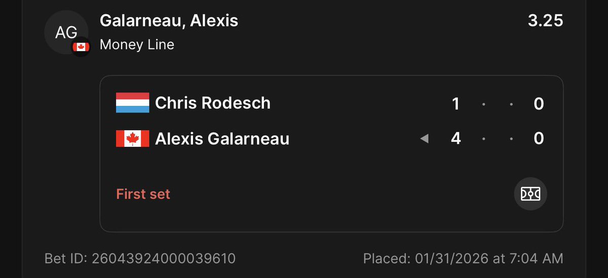 Great Tennis Bets tweet media