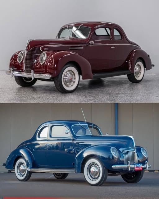 Grill differences for Ford in 1939. 1939 Ford Standard top, 1939