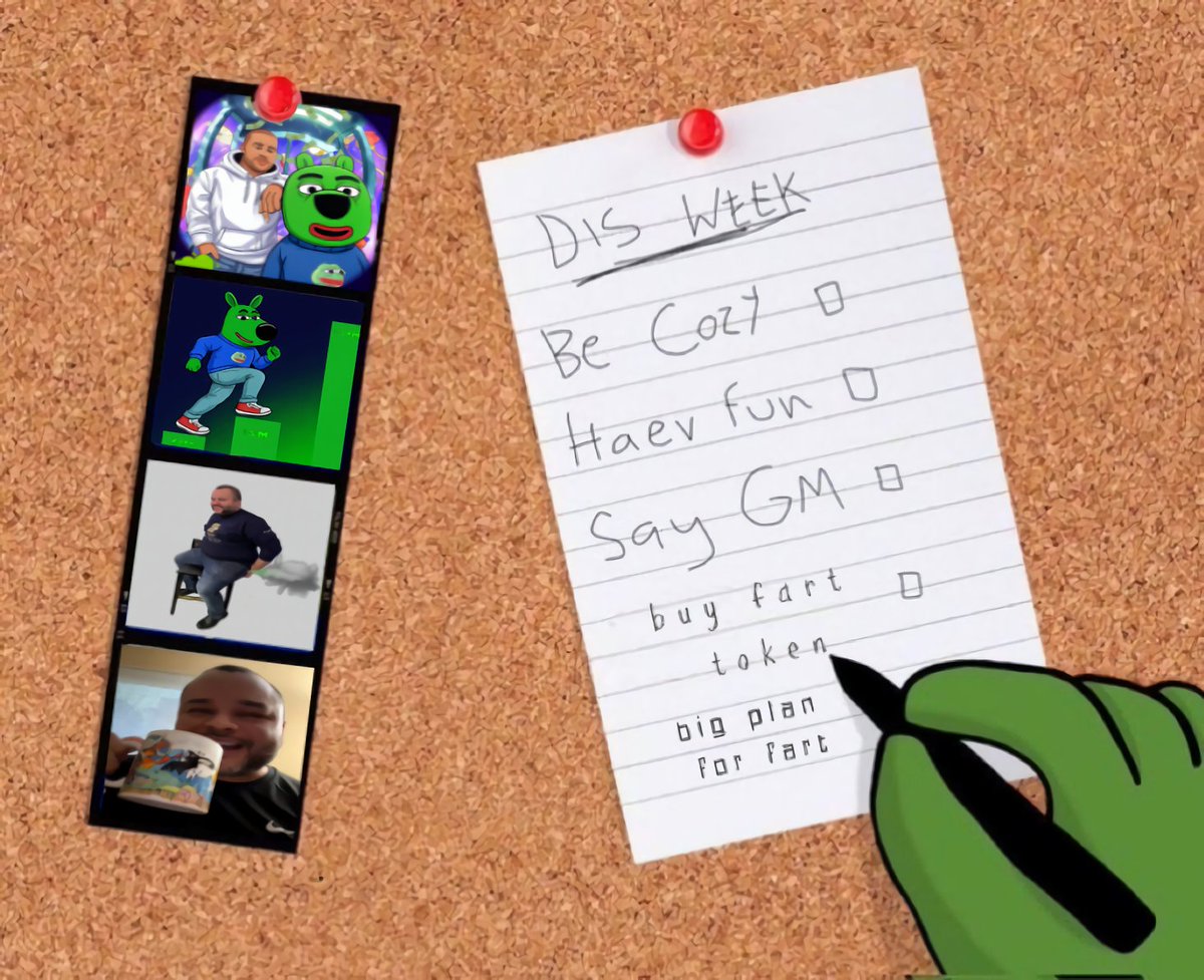 Super exciting news for all $FARTAI holders and new investors is coming this week

Position yourself now 

Who's ready for the next big announcement 🔥🔥🔥🔥