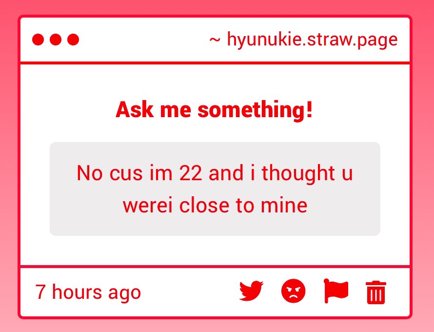 hyunukie's tweet image. im flattered u think im in my 20s… i think..? but no im still a teenager #ThankGod