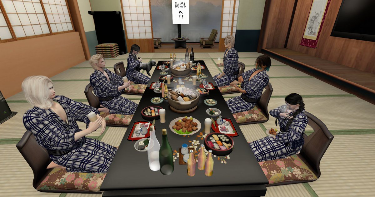 regicat's tweet photo. Re:ONの皆様と遅めの新年会いぇーい

#SecondLife https://t.co/mhdff8mHWT