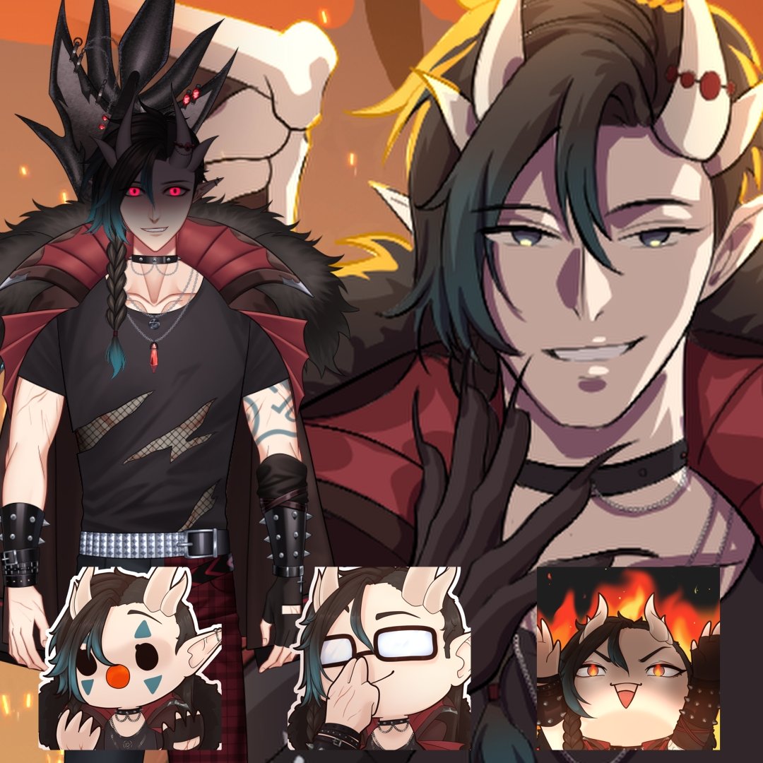 🐉Forget the fire for a moment. Shake off the chains, grab a drink, and cut loose with me🐉

I'm Kainz, your 𝒗𝒊𝒍𝒍𝒂𝒏𝒐𝒖𝒔 viking dragon turned rockstar~

🔥twitch: twitch.tv/kainz_vt
🔥Socials: kainzvt.carrd.co
🔥Art tag: #Kainvas / #KainvasNSFW