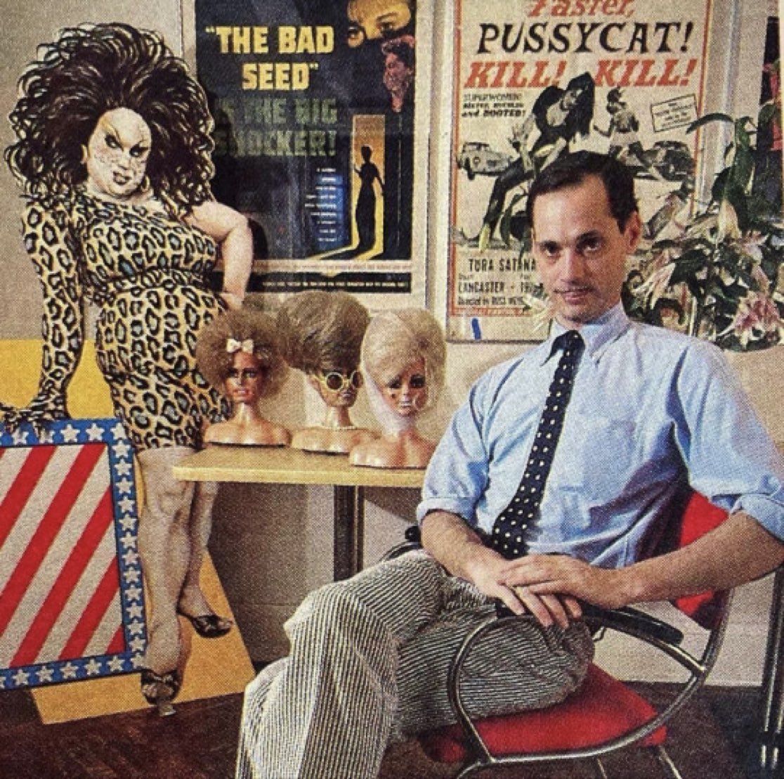 John Waters by Henny Garfunkel, Rolling Stone September 1986