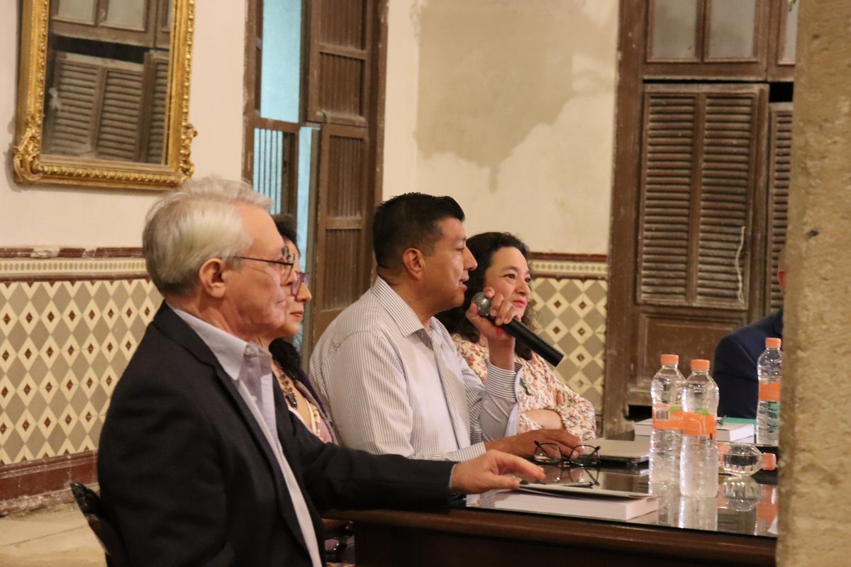 Imágenes de la presentación del libro "Yucatán y los Gálvez". ¡Gracias por acompañarnos! 🙂