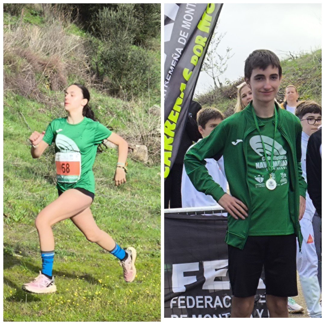 Esta mañana se ha disputado en Portezuelo Jornada JUDEX de Carreras por Montaña <a href="/FEXME_oficial/">FEXME</a> con Alberto Hormigo finalizando 2° en cadete y Lucía González 6° en infantil iniciando así su temporada invernal en montaña <a href="/DiputacionCC/">DiputacionCC</a> <a href="/jovendeportEXT/">Jóvenes y Deportes Extremadura</a>