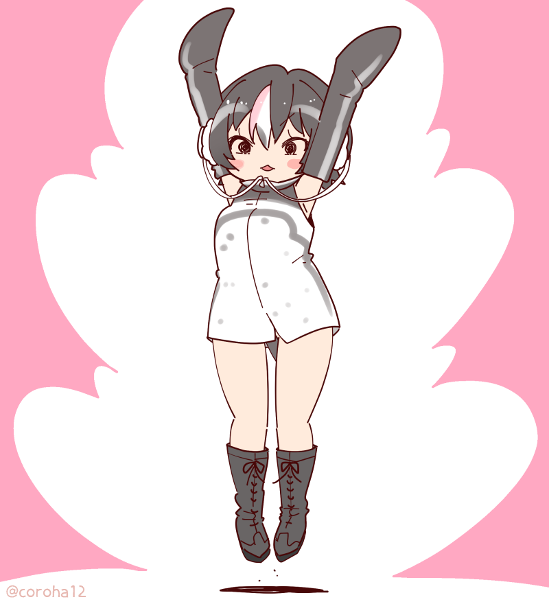 フンボルトペンギン(けものフレンズ) 「きょうもとりをはっしゃ」|ころはのイラスト