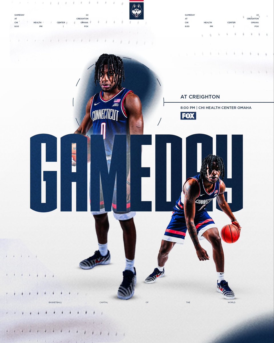 GAMEDAY.

🕗 8:00 p.m.
📍 Omaha, NE
🆚 Creighton
📺 FOX