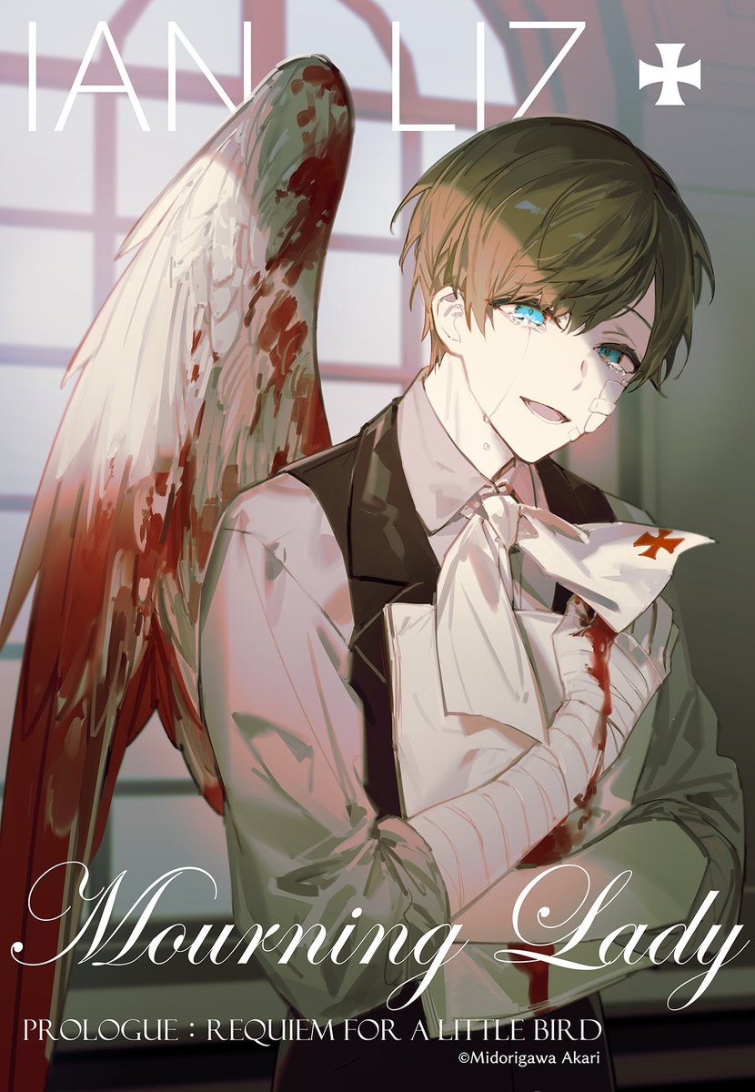 midorigawa's tweet photo. 「シルフィンさん……僕を見つけ出してくれて、ありがとう」

オリキャラの��くがきを描くのはいつも癒されます( ´ω`) https://t.co/BZrXxqnozO