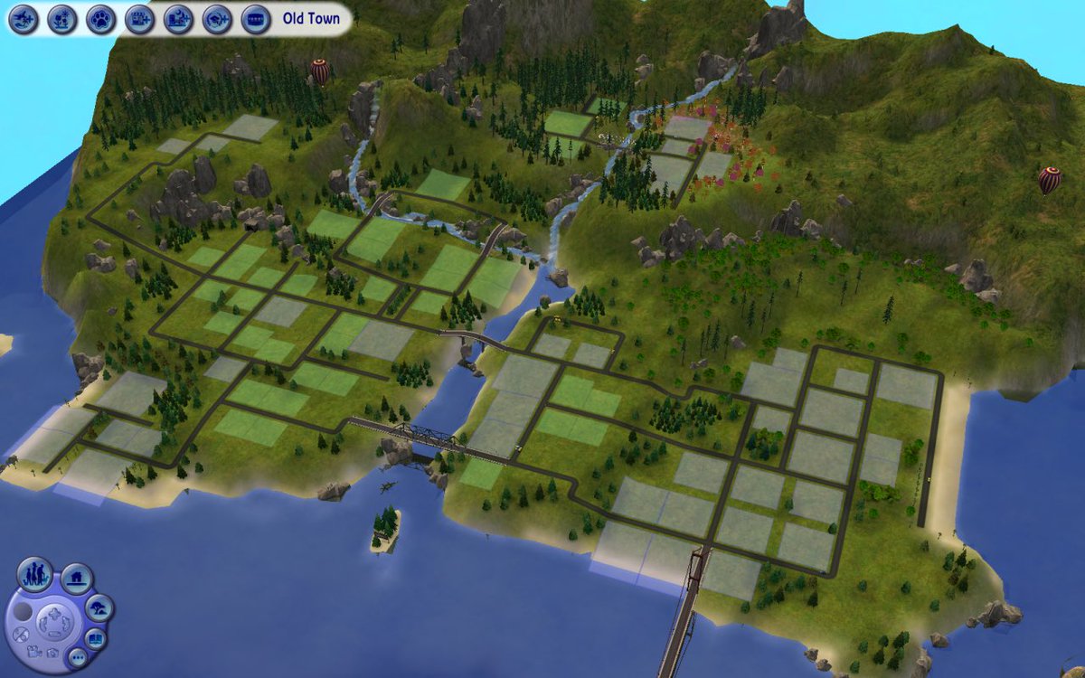 odeio o fato de o mapa de the sims 4 ser a droga de um jpg horroroso enquanto the sims 2 era totalmente customizável