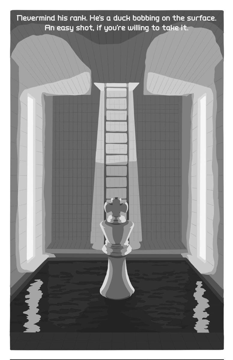 lingerandwax's tweet photo. I turned my Liminal Chess pieces into a zine. Here's the cover, and a few of my favorite pages~

You can download the zine from my Ko-fi shop: https://t.co/iP2G48fiEX

#liminalspace #backrooms #poolrooms #zine #artzine https://t.co/ufGxl1LZqB