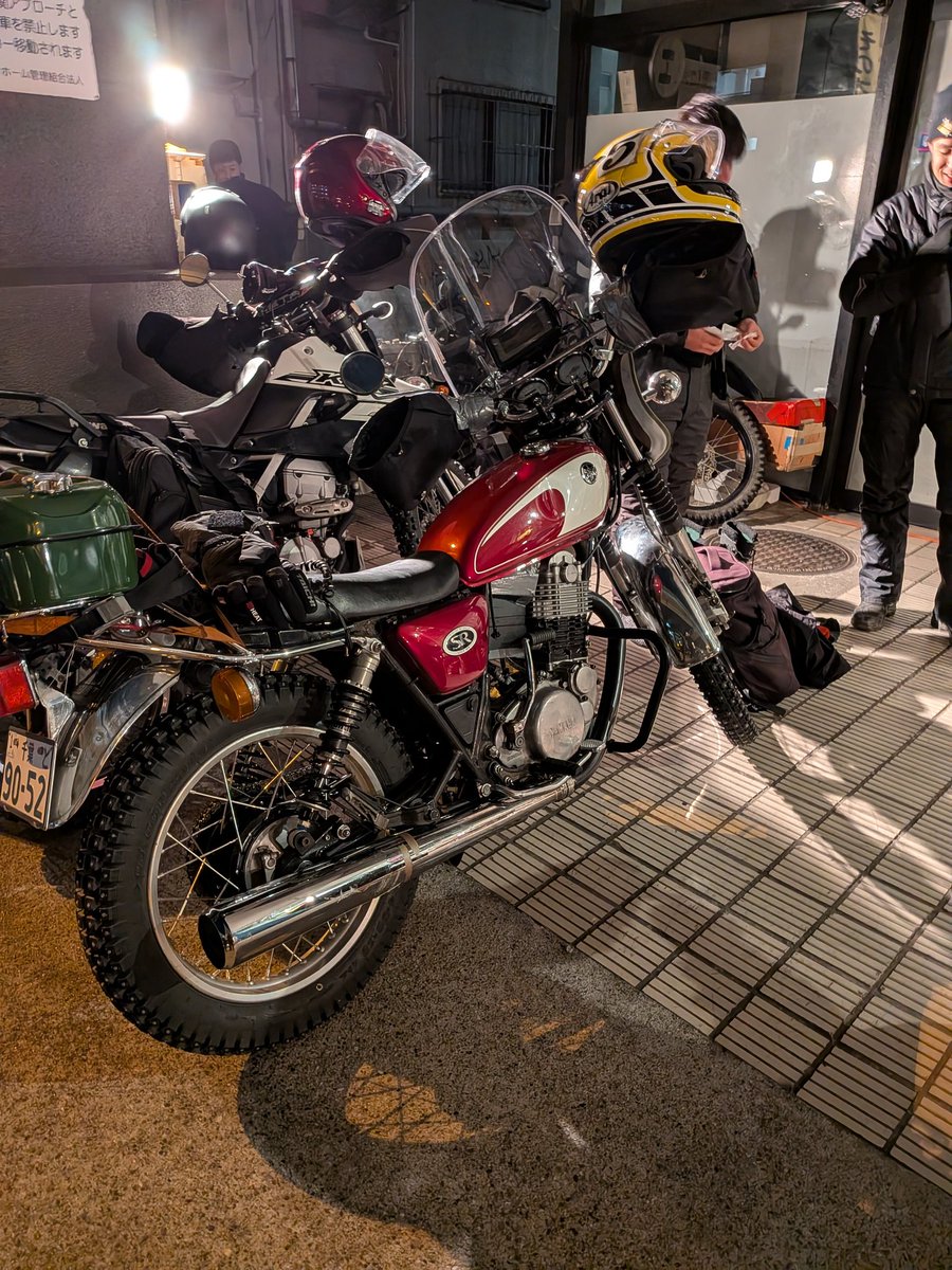 HIK01969JPN's tweet photo. Here we go ❗️
#鱒ツーリング
#スーパーカブC100
#KOFR https://t.co/bPevKUJWDb