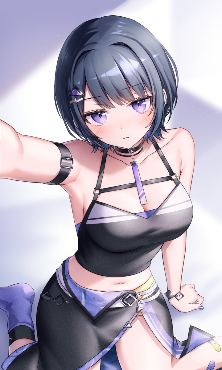 「どこみてんの」 #泡色模様 