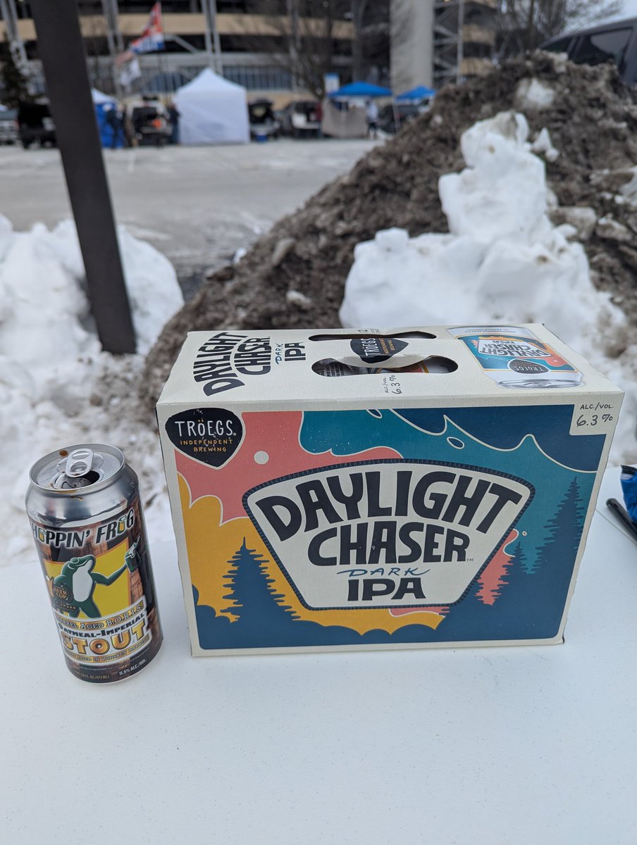 ssteckley's tweet photo. Hockey beer!!!!! @hoppinfrog @TroegsBeer #weare https://t.co/x7UNyGsXK9