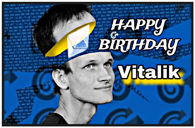 💎🎂 <a href="/VitalikButerin/">vitalik.eth</a> at 32"
Icon of <a href="/ethereum/">Ethereum</a>! living legend

<a href="/6minutes_co/">6MINUTES🧭⛓️</a> 🥂🎹