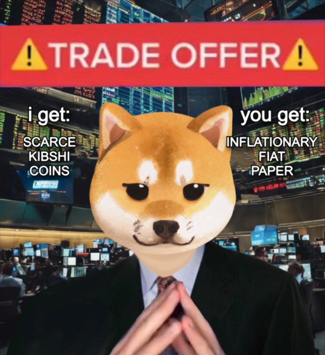 Trade offer for all the bears.

Choose your side!