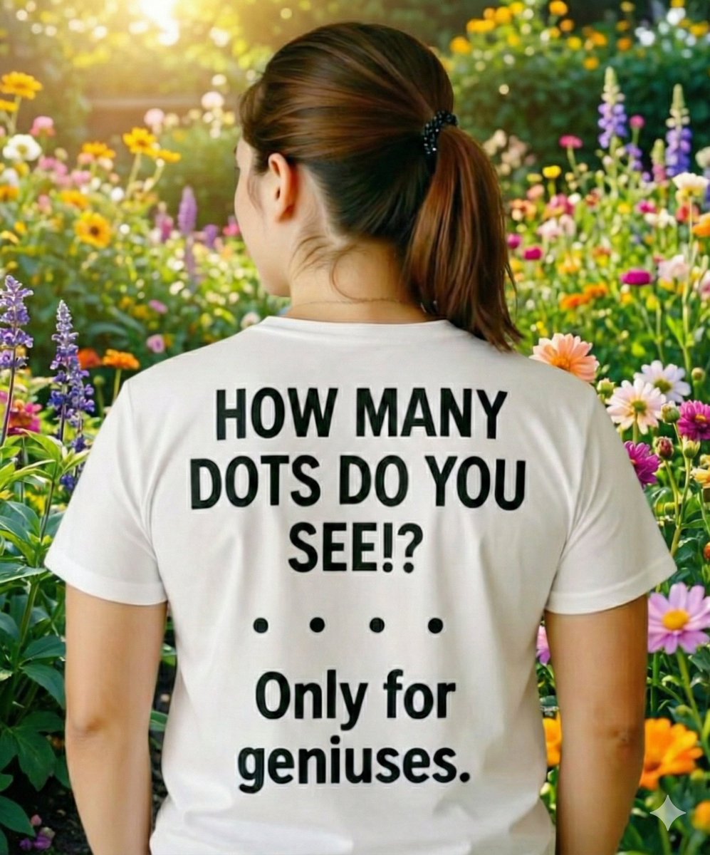 How many dots do you see?

no one can get the right answer .