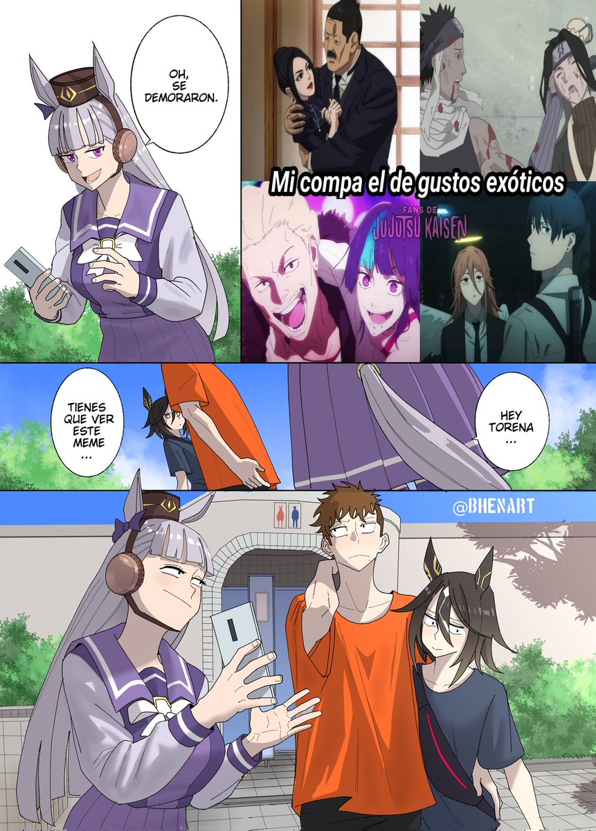 bhenart's tweet image. De donde vienen esos dos? #Goldship #staygold #fanart