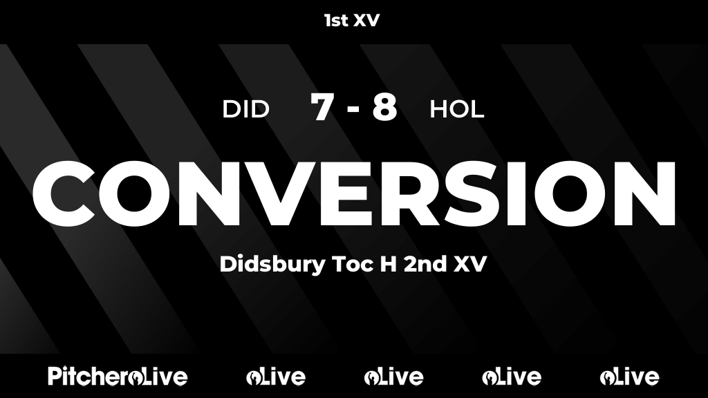 24': Conversion for Didsbury Toc H 2nd XV
#DIDHOL #Pitchero
hcrufc.com/teams/5344/mat…