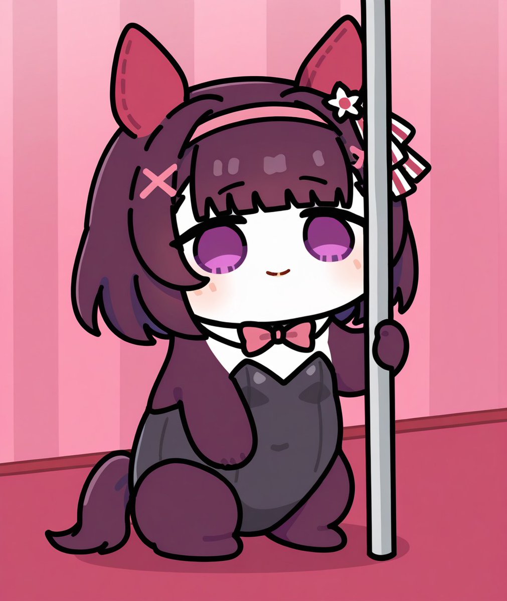 uB95A7tobA17057's tweet image. バニーニシノイタチ
セイウンイタチには内緒ですよ