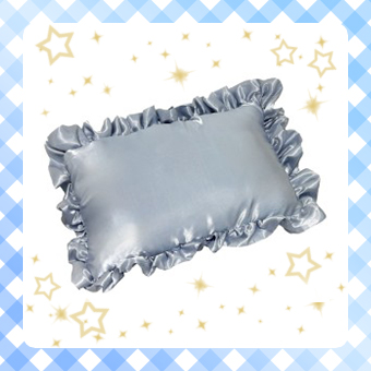 寝ながら美容ケア『夢見る夜の♪フリル付きサテンピロー』が登場