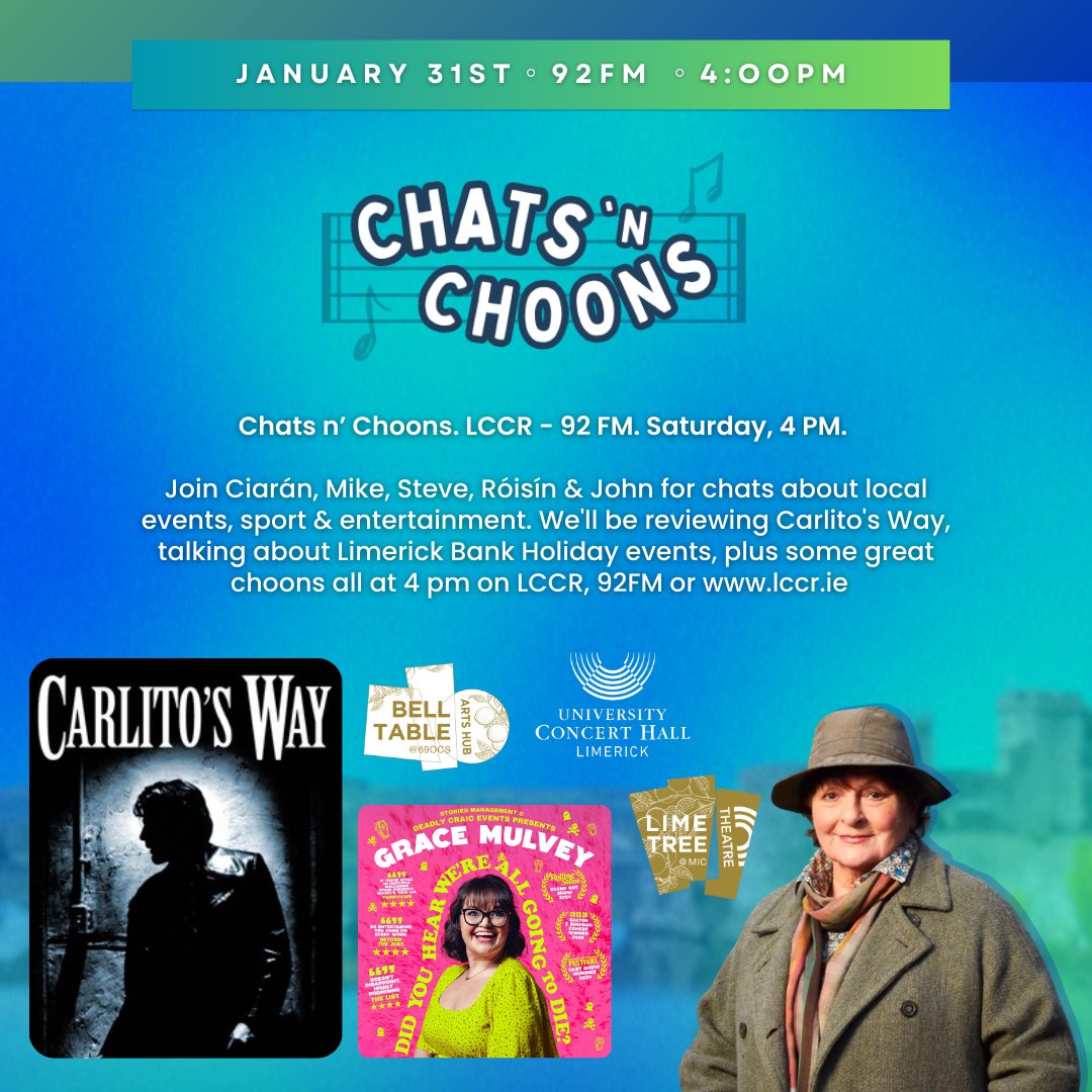 Gael Force Luimní & Chats n' Choons tweet media