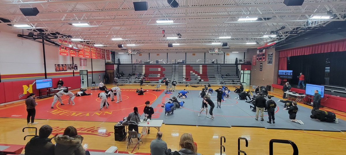 VeryHeavyKevy's tweet image. The boy's Wildcats JV team is at Bishop Neumann today for a class C varsity tournament. Pin &amp;amp; Win boys!

@MWHSactivities #WildcatPower