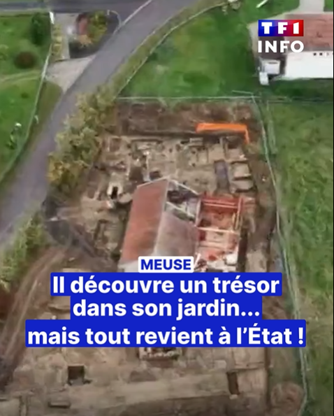 _FFDM_'s tweet photo. En France tout objet archéologique trouvé dans un terrain muté après juillet 2016 est réputé revenir à l'État sans le moindre dédommagement pour le propriétaire !
Résultat : quasiment rien n'est déclaré ... 1ére victime de la Loi : Le Patrimoine commun
https://t.co/G5uzY8uEy3 https://t.co/j12rh0u9dc
