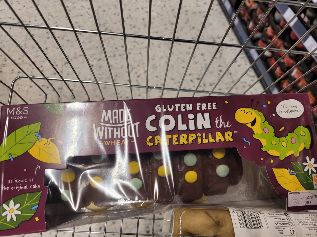 I went out early this morning, in the pissing rain, to get this
So Colin, mate, you better be worth it 🐛