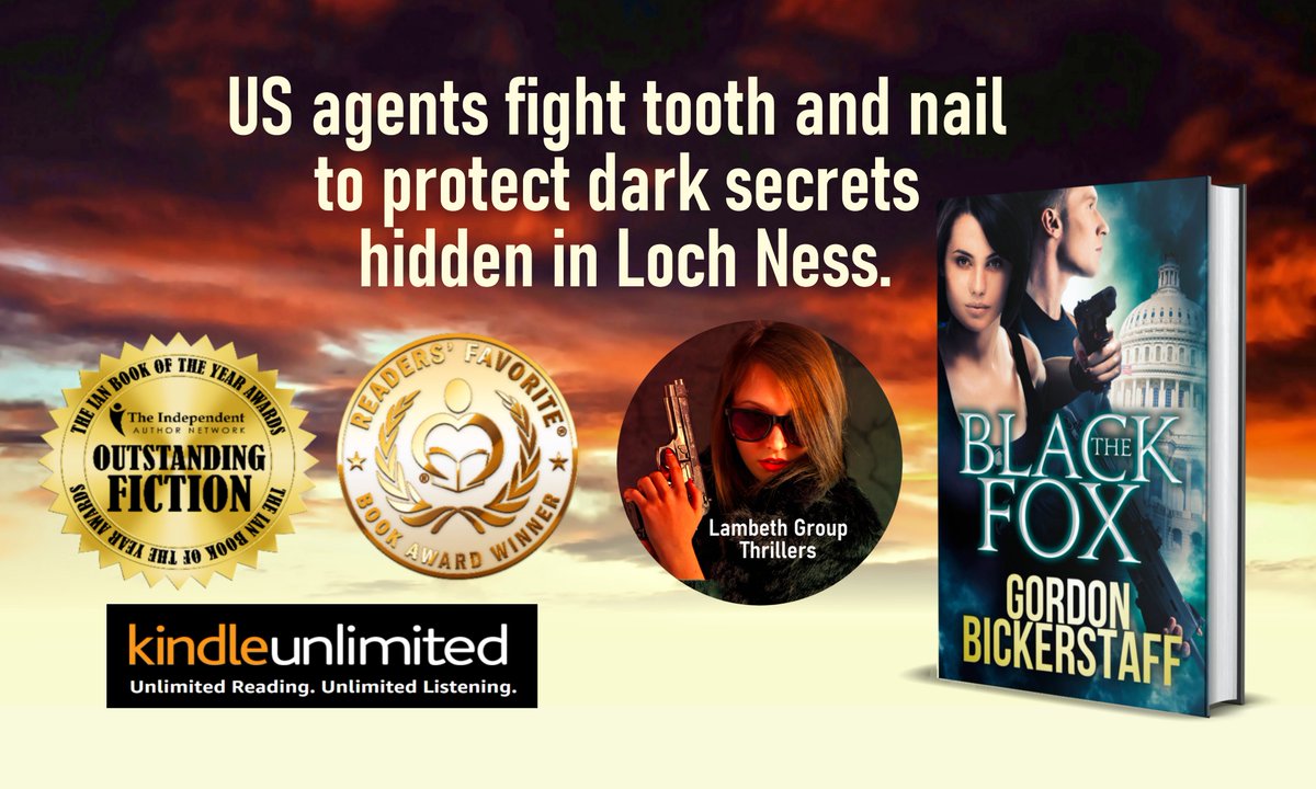 GFBickerstaff's tweet photo. 𝐓𝐇𝐄 𝐁𝐋𝐀𝐂𝐊 𝐅𝐎𝐗 'Zoe and Gavin are on the run from the CIA as they unravel an epic 60-year-old secret. The CIA move heaven and earth to stop them. Zoe is unprepared for the depth to which the authorities will stoop to prevent her exposing a secret capable of changing the world. Thoroughly enjoyable read.'
AMAZON https://t.co/4IOMPC8ftQ #bookrecommendations
#kindlebargain #kindle #thriller #bookstagram.