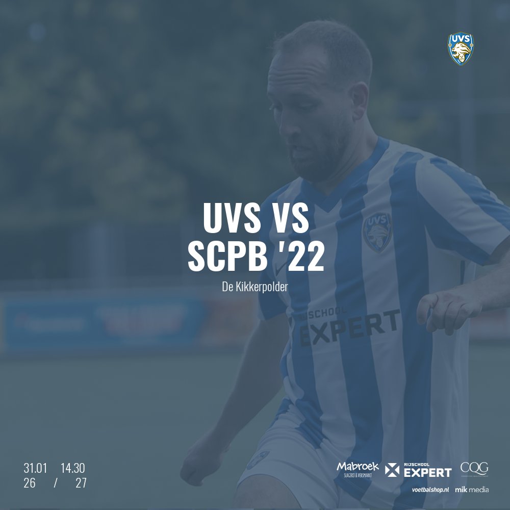 LVVUVS's tweet photo. MATCHDAY! π΅βͺοΈ
Bovenin de ranglijst zijn de verschillen klein... Vandaag een cruciaal duel tegen SCPB'22 op eigen veld! Concentratie en scherpte zijn het sleutelwoord. Samen voor de 3 punten! π΅βͺοΈ
β#UVS #LeidsVoetbal #Matchday #Strijd https://t.co/SERqEEW9o0