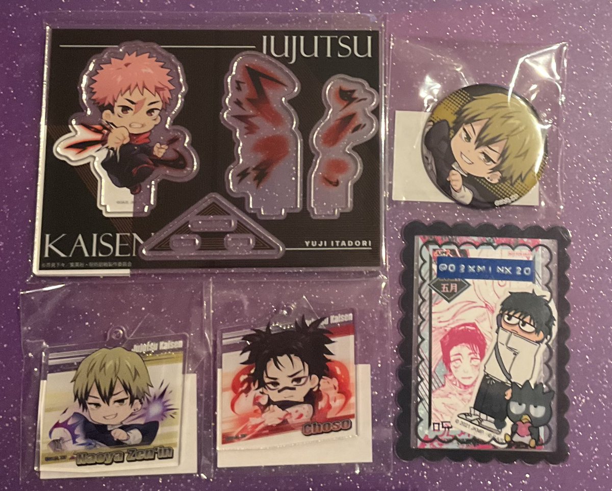 02xminx20's tweet image. [交換] まるくじ 呪術廻戦 battle mode

譲 画像1
求画像2、決まり次第定価(+送料)

秋葉原手渡し、郵送