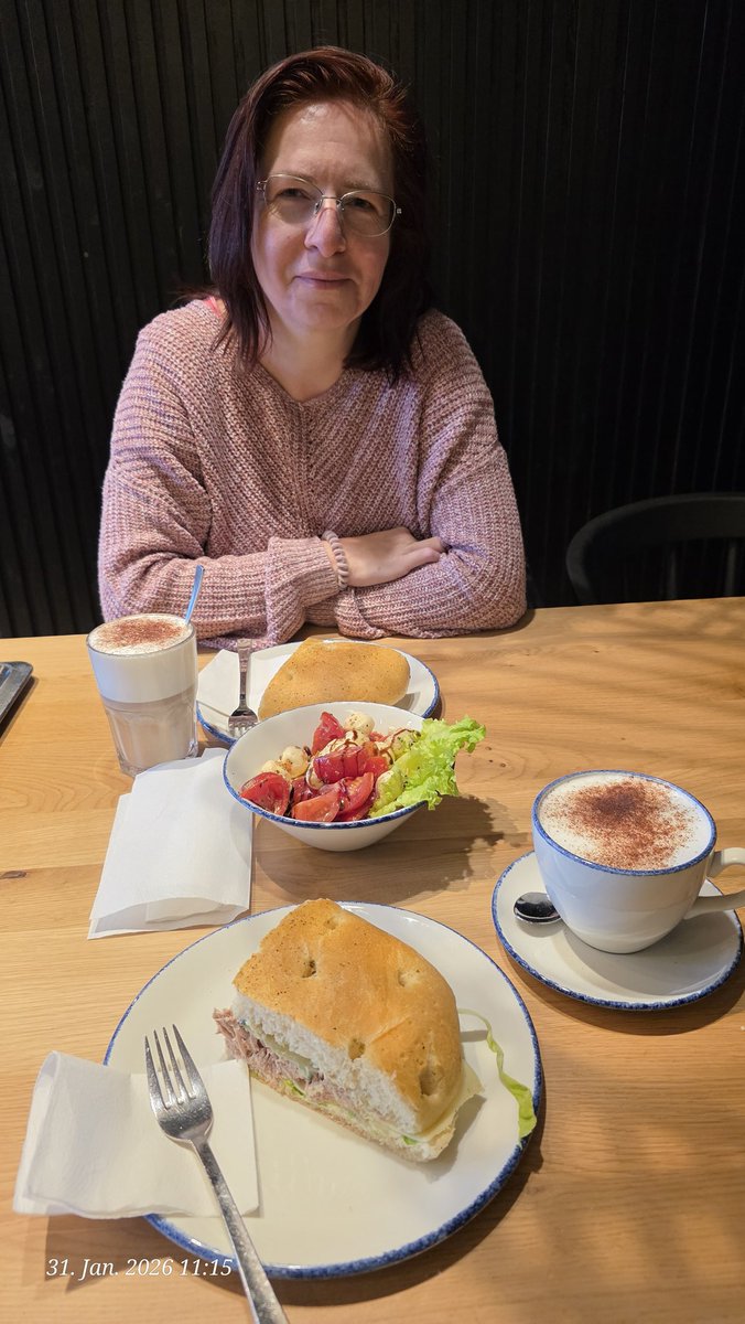 Jetzt erst mal eine kleine Stärkung, und dann geht die Stadtbesichtigung weiter.
