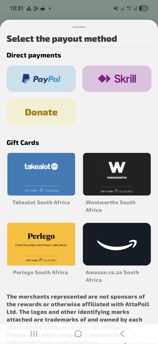 NDoolabh4422's tweet photo. UPDATED 31 January 2026

5 CASHOUTS FOR JANUARY 
ATTAPOLL SURVEY AND GAMES, TASKS SITE
NO SIGNUP FEE 🤗 
STARTUP BONUS - YES💯🤑🤑
CLICK THE LINK BELOW TO JOIN.  NO SIGNUP FEE 💥
https://t.co/exkFs9iq65
MIN withdrawal  - 3.0 dollars0 DOLLARS 💸 🤑🤑
Withdrawal - paypal, giftcards https://t.co/Qs3B11jTiv