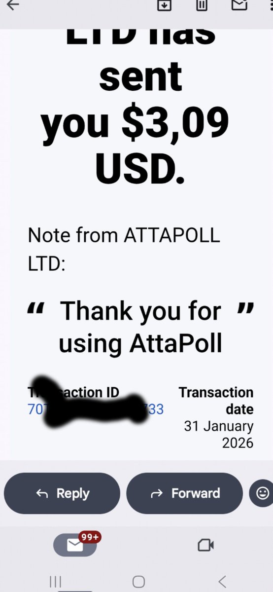 NDoolabh4422's tweet photo. UPDATED 31 January 2026

5 CASHOUTS FOR JANUARY 
ATTAPOLL SURVEY AND GAMES, TASKS SITE
NO SIGNUP FEE 🤗 
STARTUP BONUS - YES💯🤑🤑
CLICK THE LINK BELOW TO JOIN.  NO SIGNUP FEE 💥
https://t.co/exkFs9iq65
MIN withdrawal  - 3.0 dollars0 DOLLARS 💸 🤑🤑
Withdrawal - paypal, giftcards https://t.co/Qs3B11jTiv