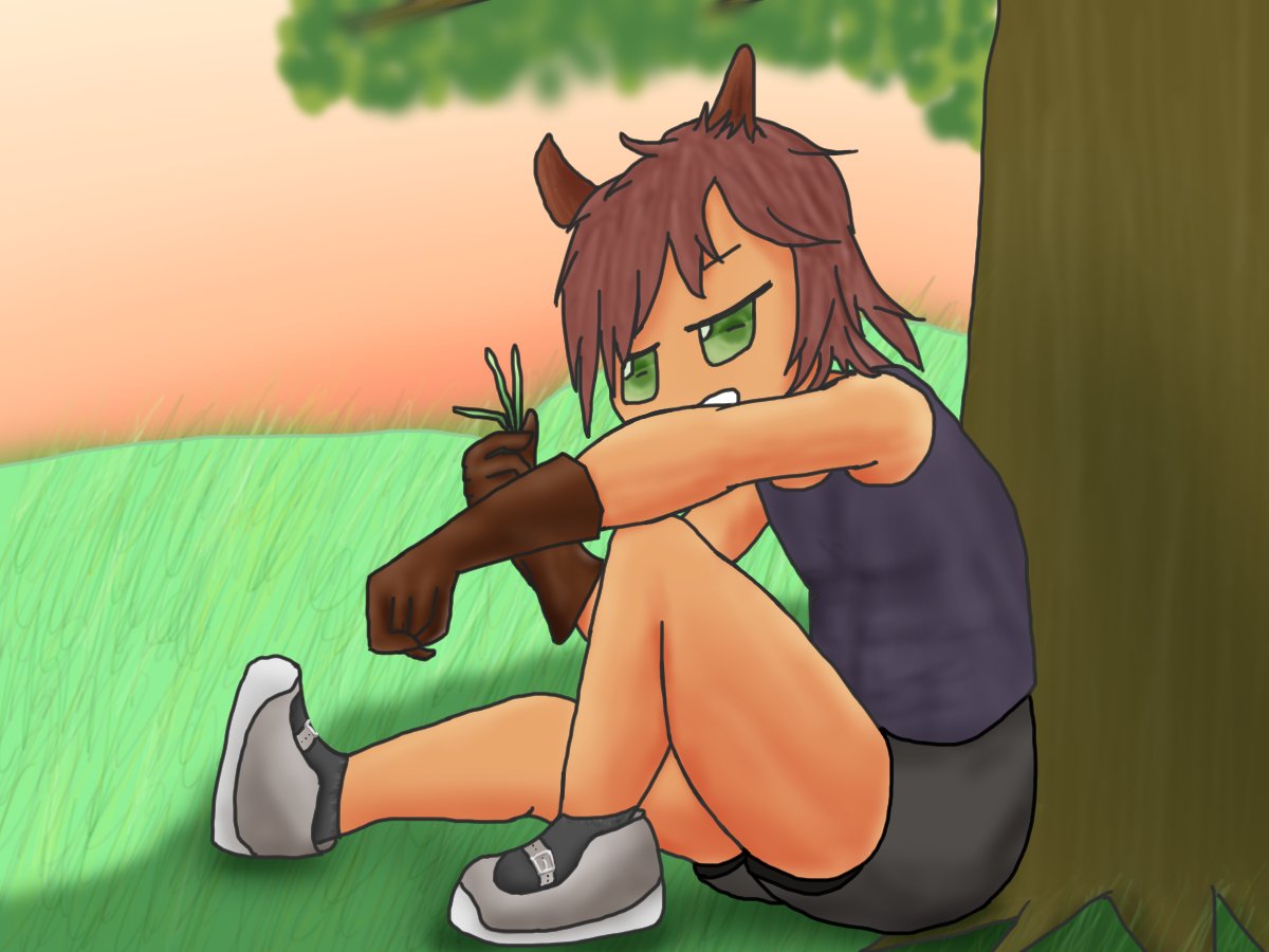 hectamo's tweet photo. #今月描いた絵を晒そう
2026年1月分。

今月から週1絵中断したもののなんとか4枚は描けた。
4枚目は今日描き下ろしのリンカだよ！ https://t.co/pHfEF8joTs