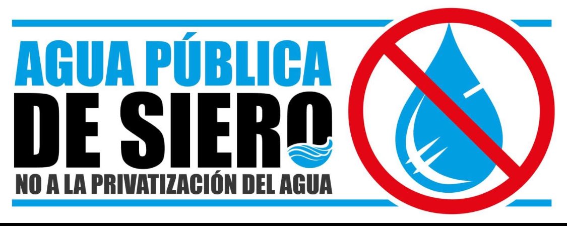 Si yes de Siero esto interésate 

sieroporelagua.com