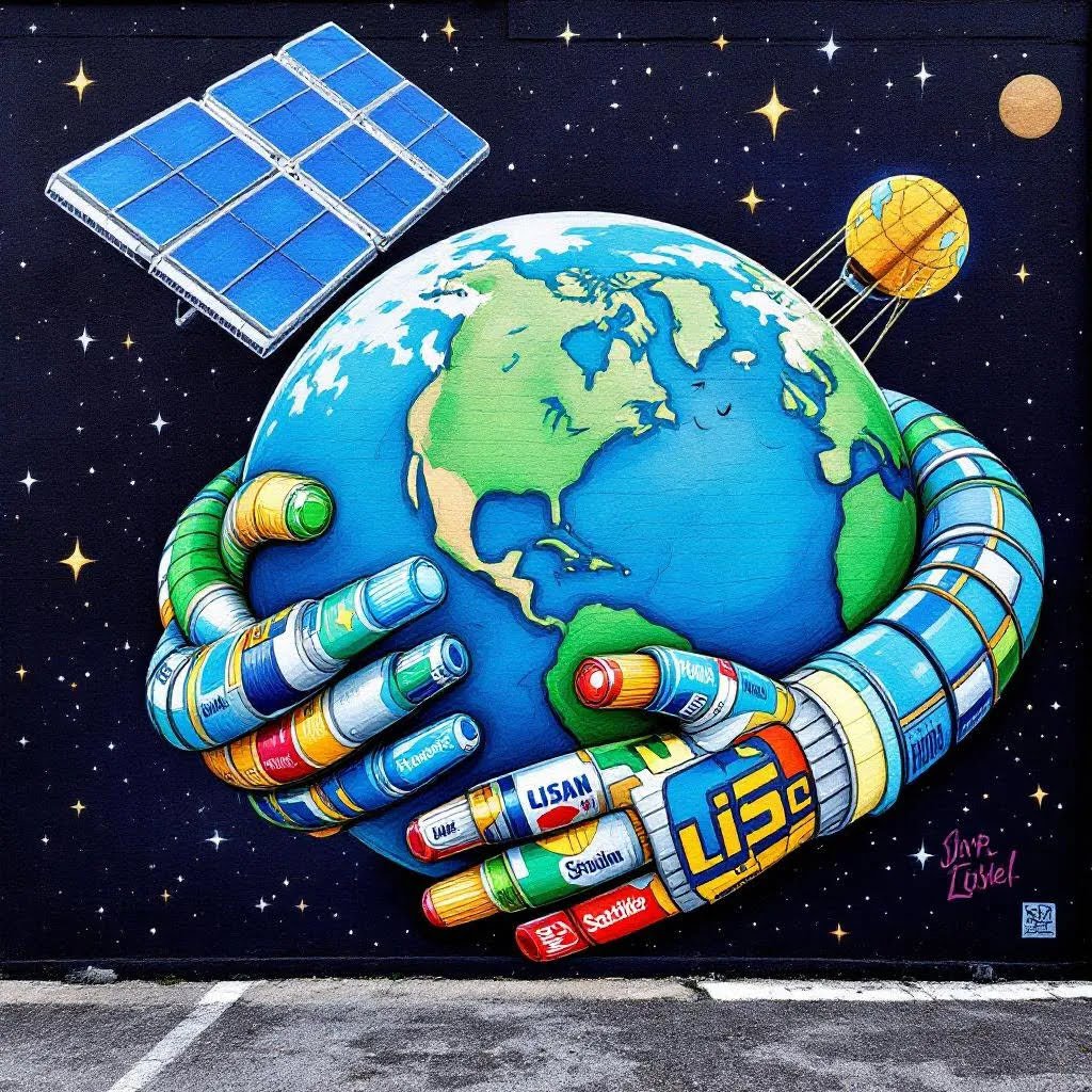 نادي فن اعادة التدوير | Recycling Art Club tweet media