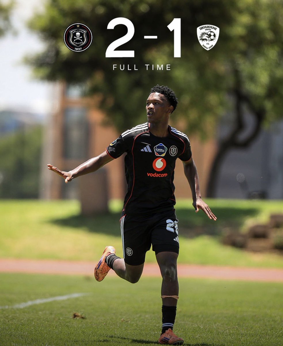 Another week, another win 🏴‍☠️💪🏾

Padime &amp; Masilela on the scoreboard!

#Asidlali