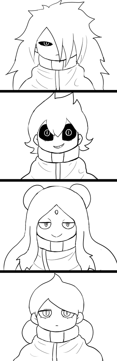 落書き。ラスボス組 